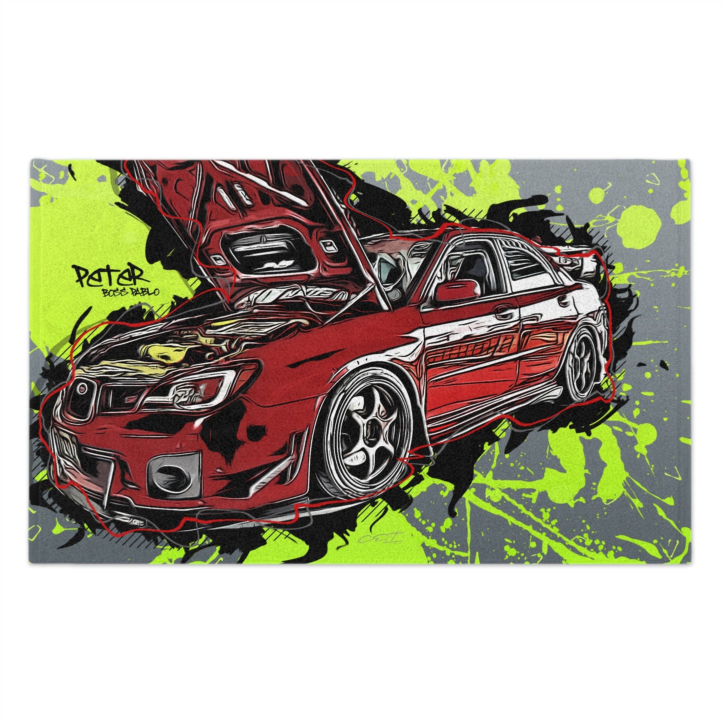 STI Rally Towel, 11x18