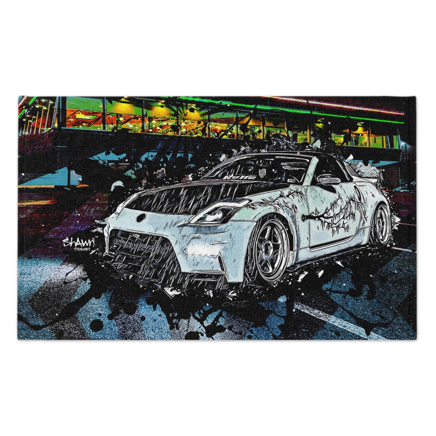 350Z Rally Towel, 11x18