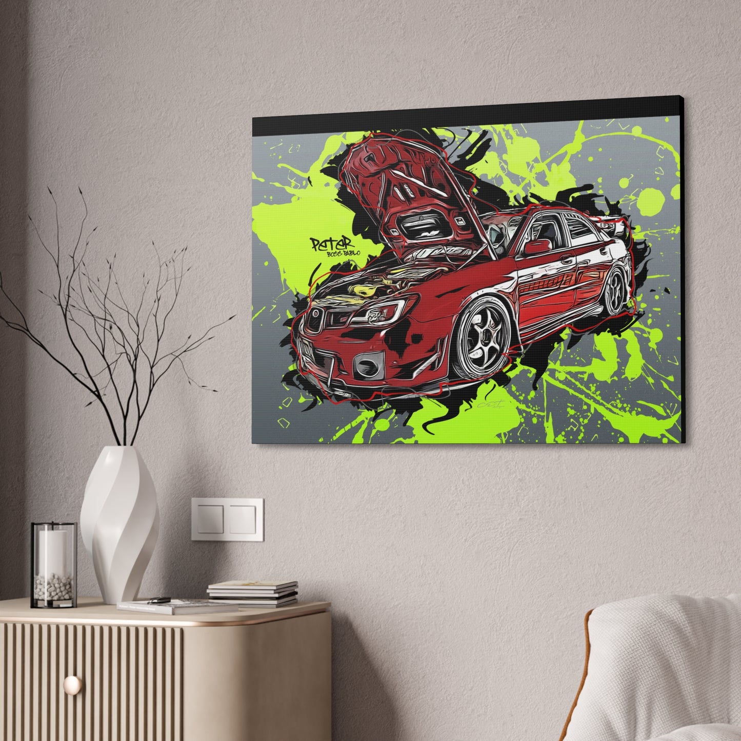 STI Canvas Stretched, 1.5''