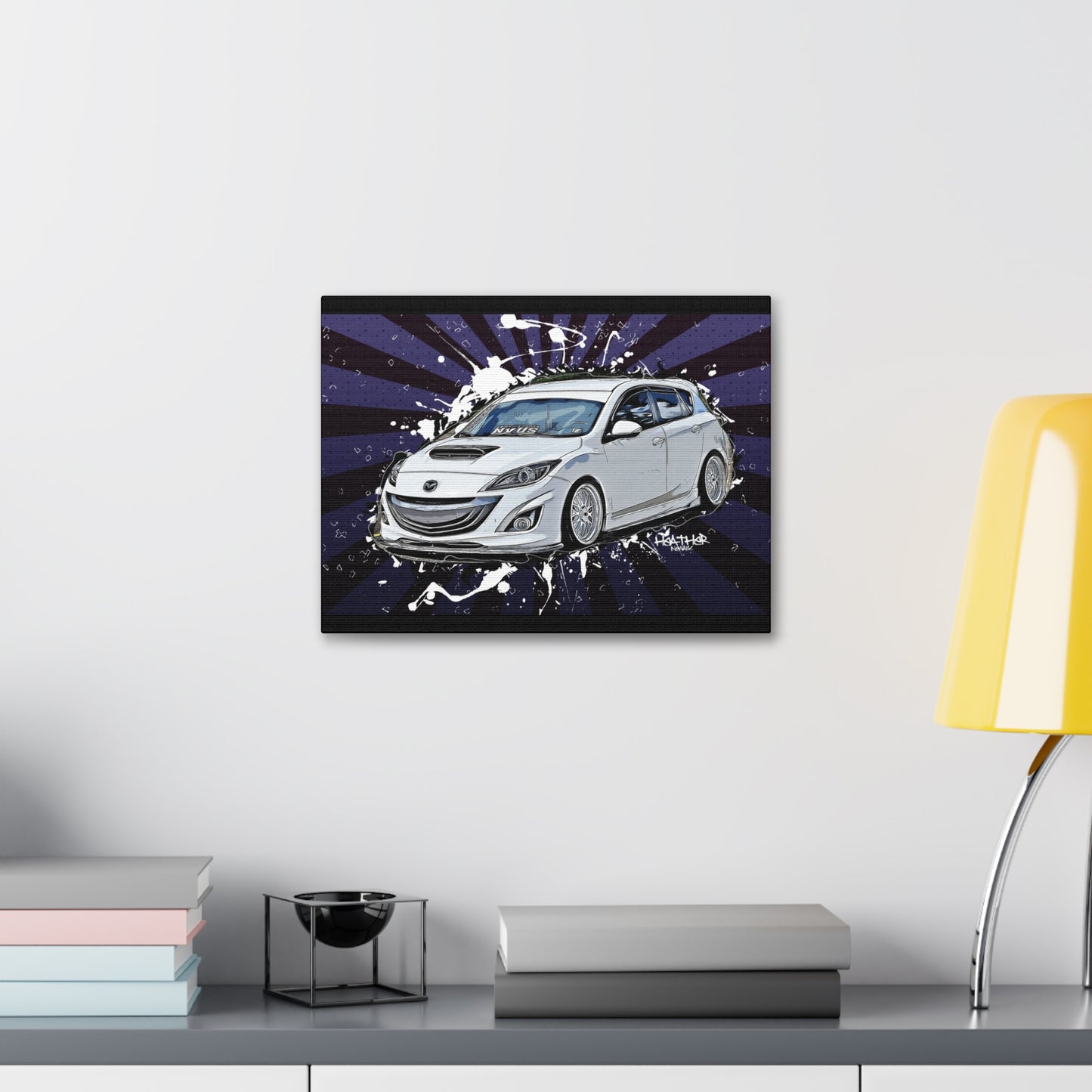 Mazdaspeed3 Canvas Stretched, 1.5''