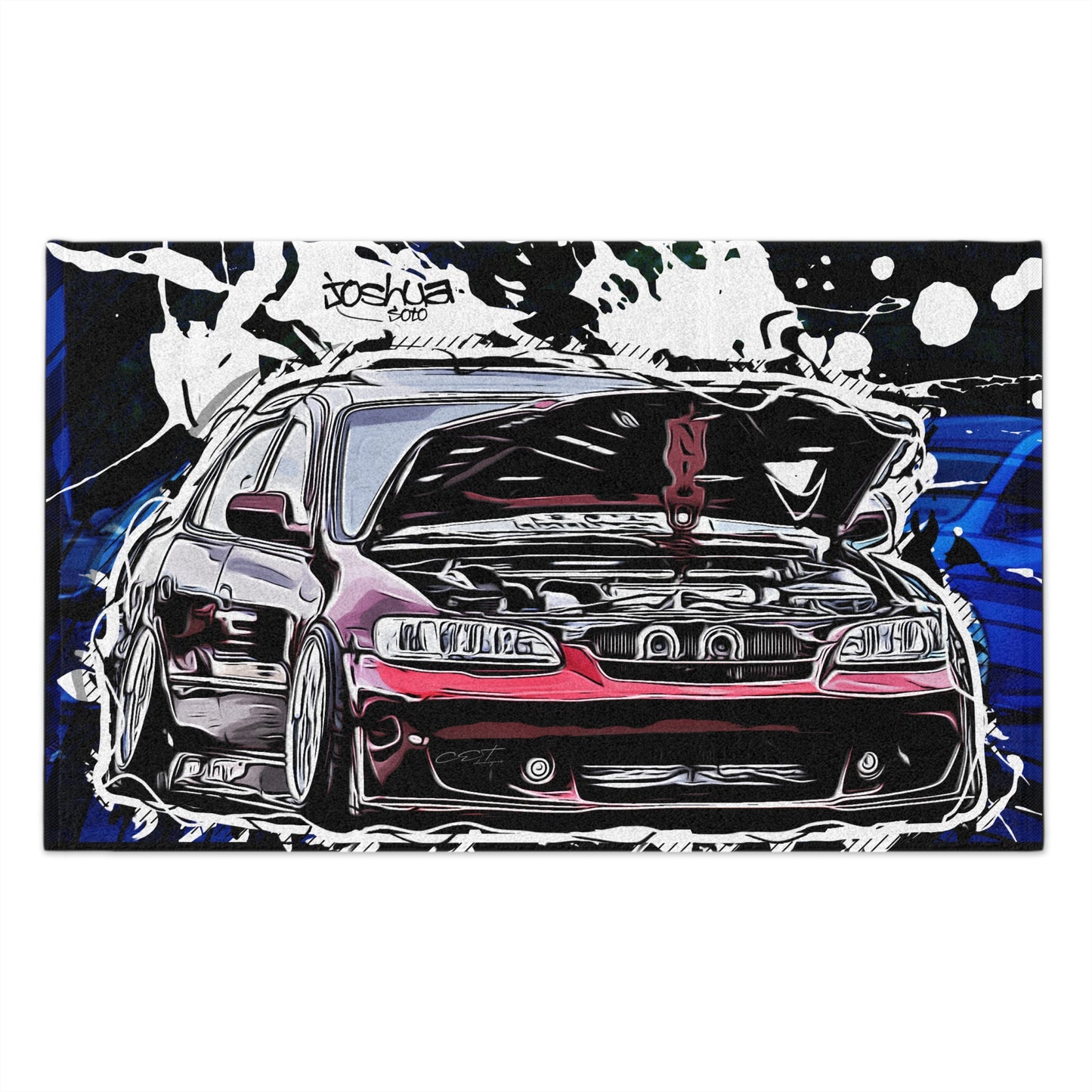 Red Accord Rally Towel, 11x18