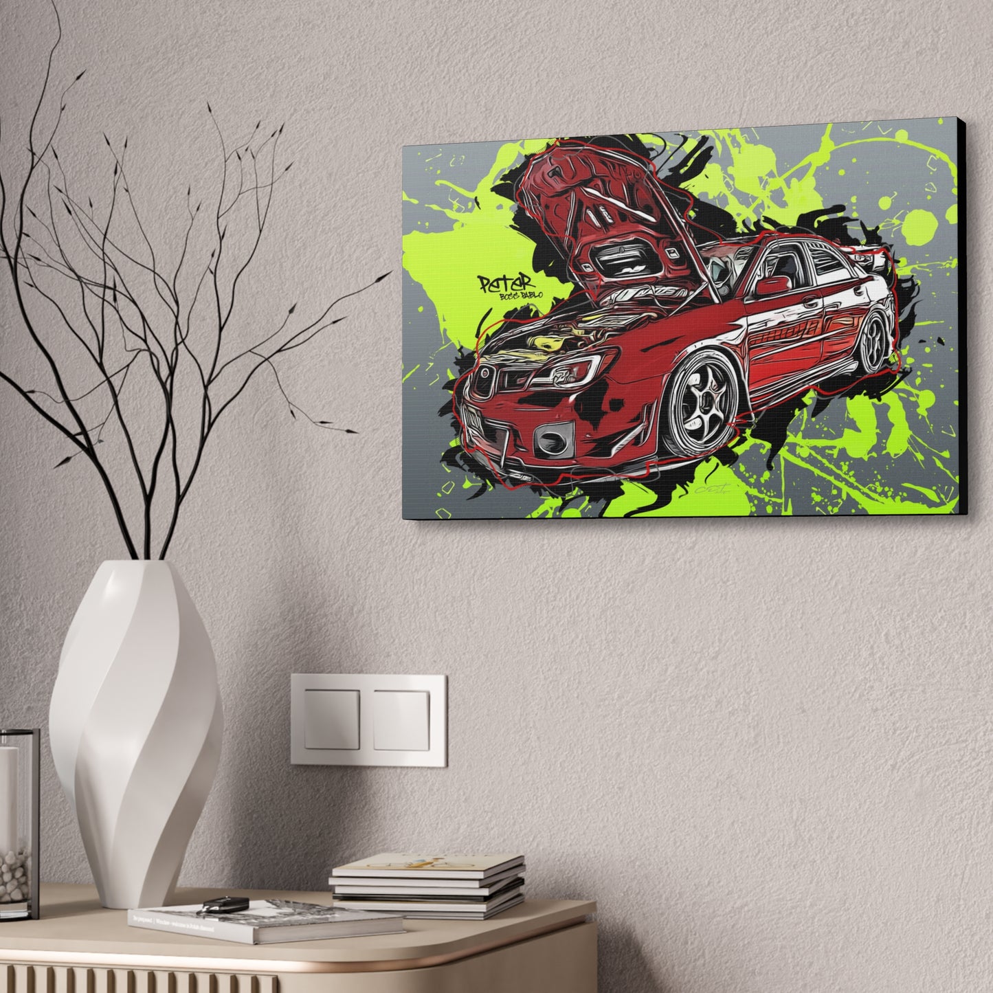 STI Canvas Stretched, 1.5''