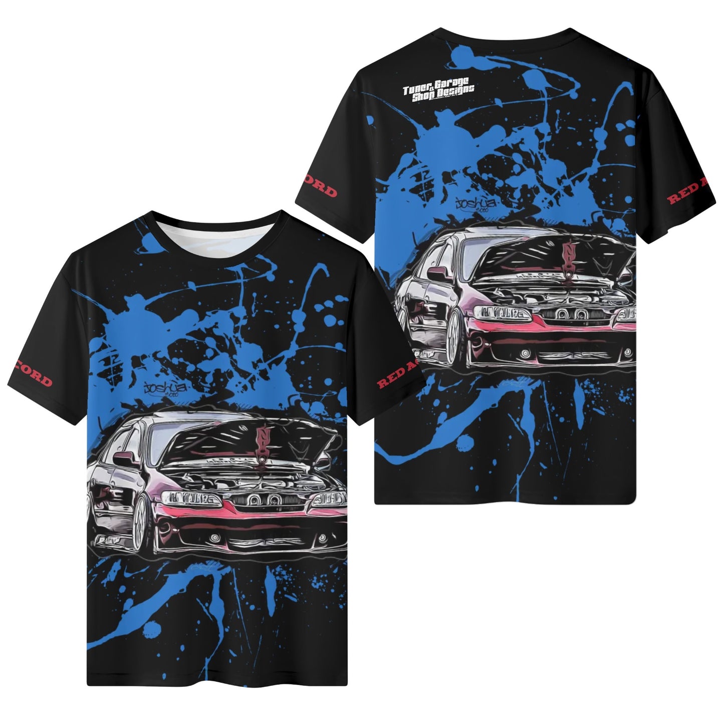 Red Accord Mens All Over Print Classic T-Shirt