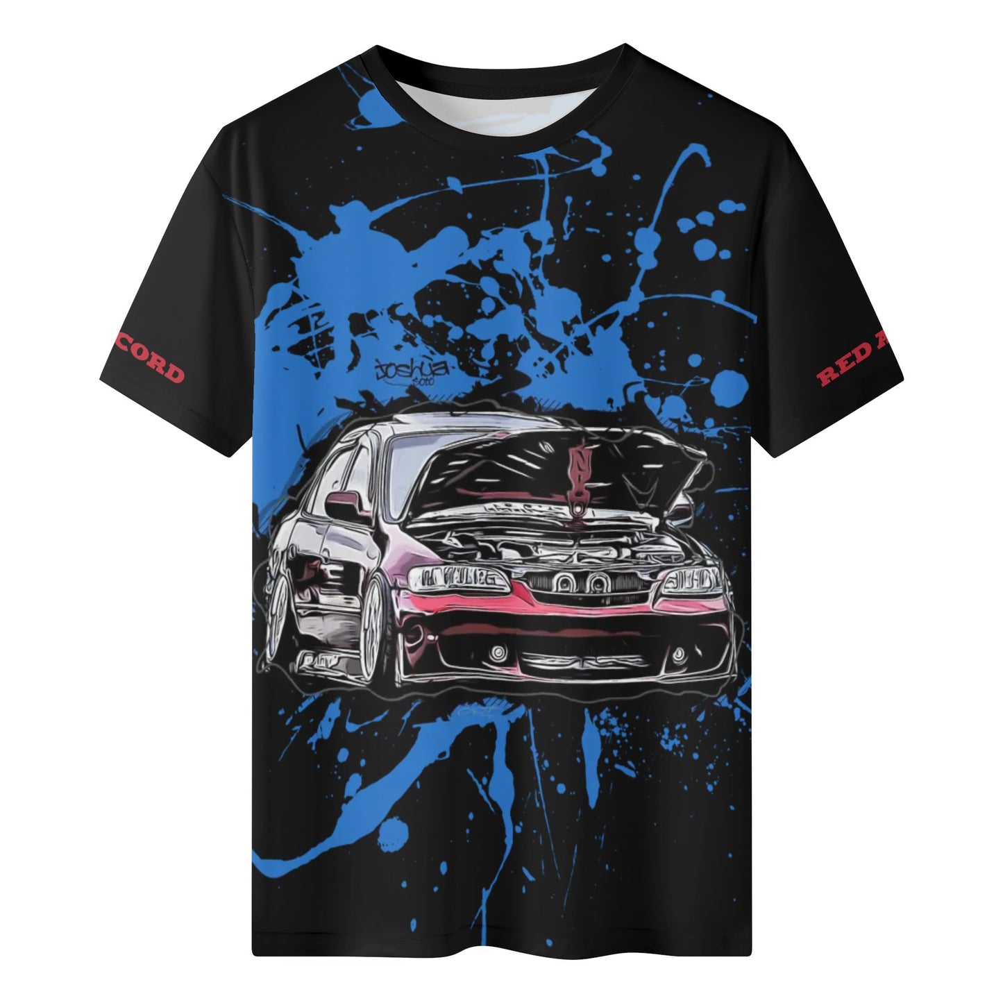 Red Accord Mens All Over Print Classic T-Shirt