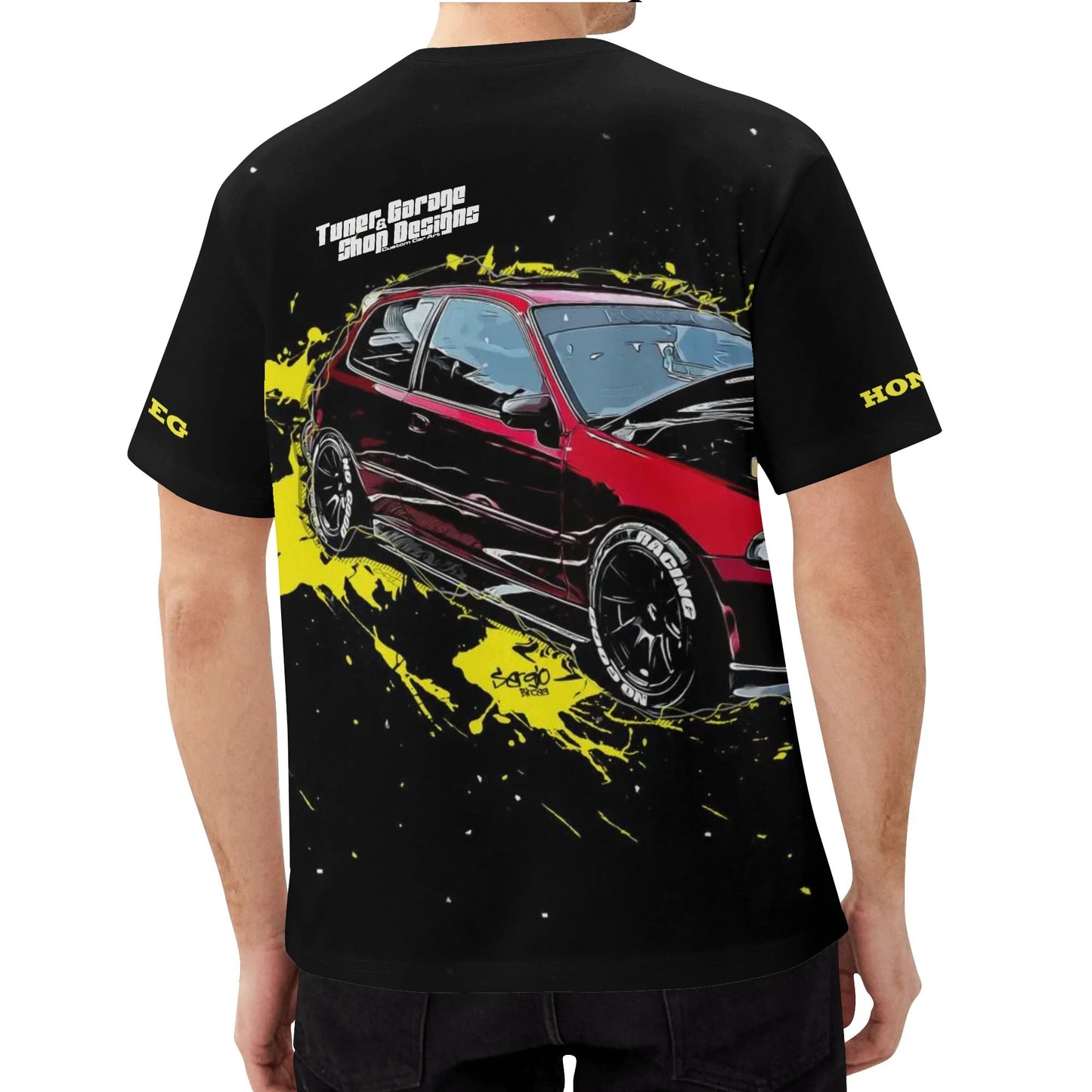 Honda EG Mens All Over Print Classic T-Shirt