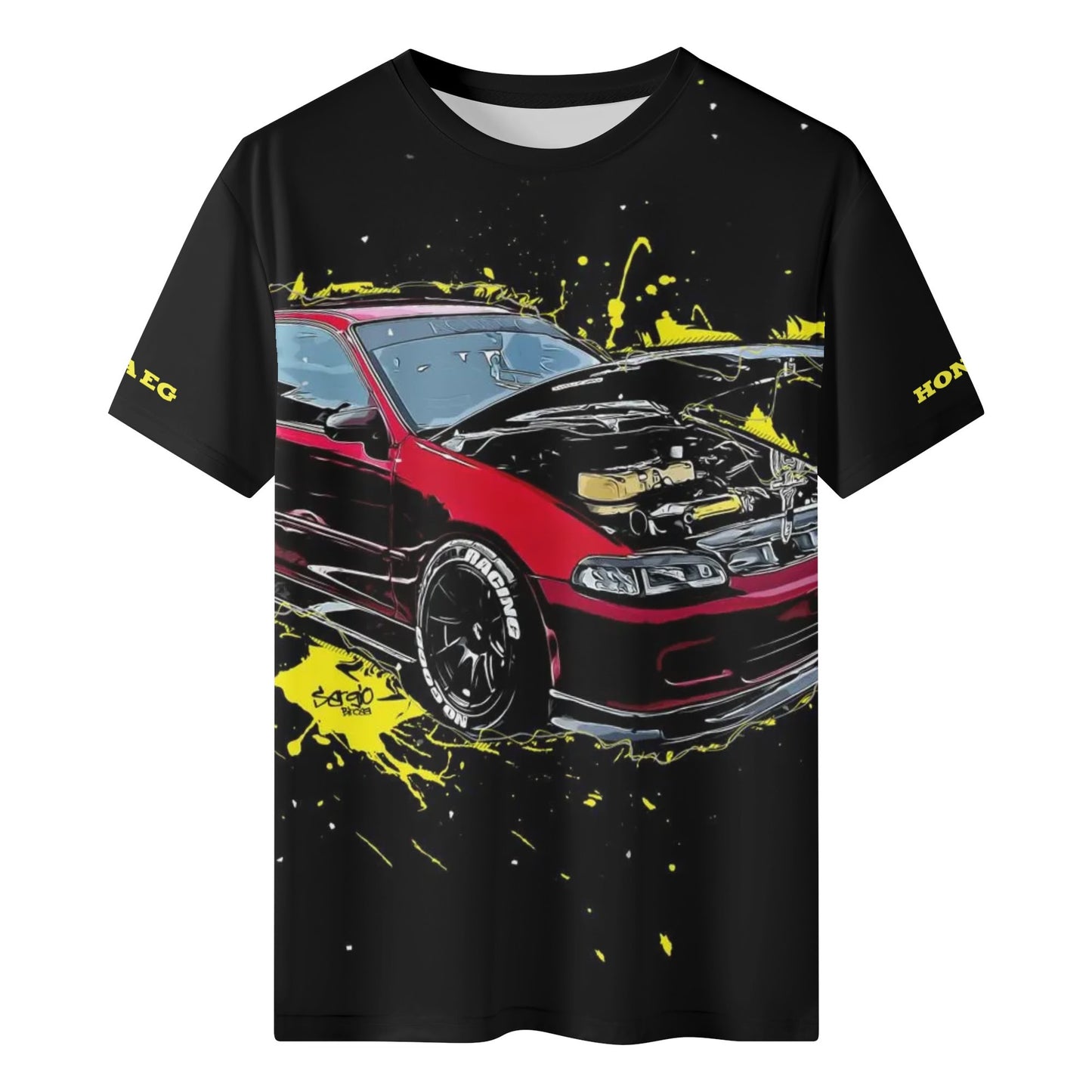 Honda EG Mens All Over Print Classic T-Shirt