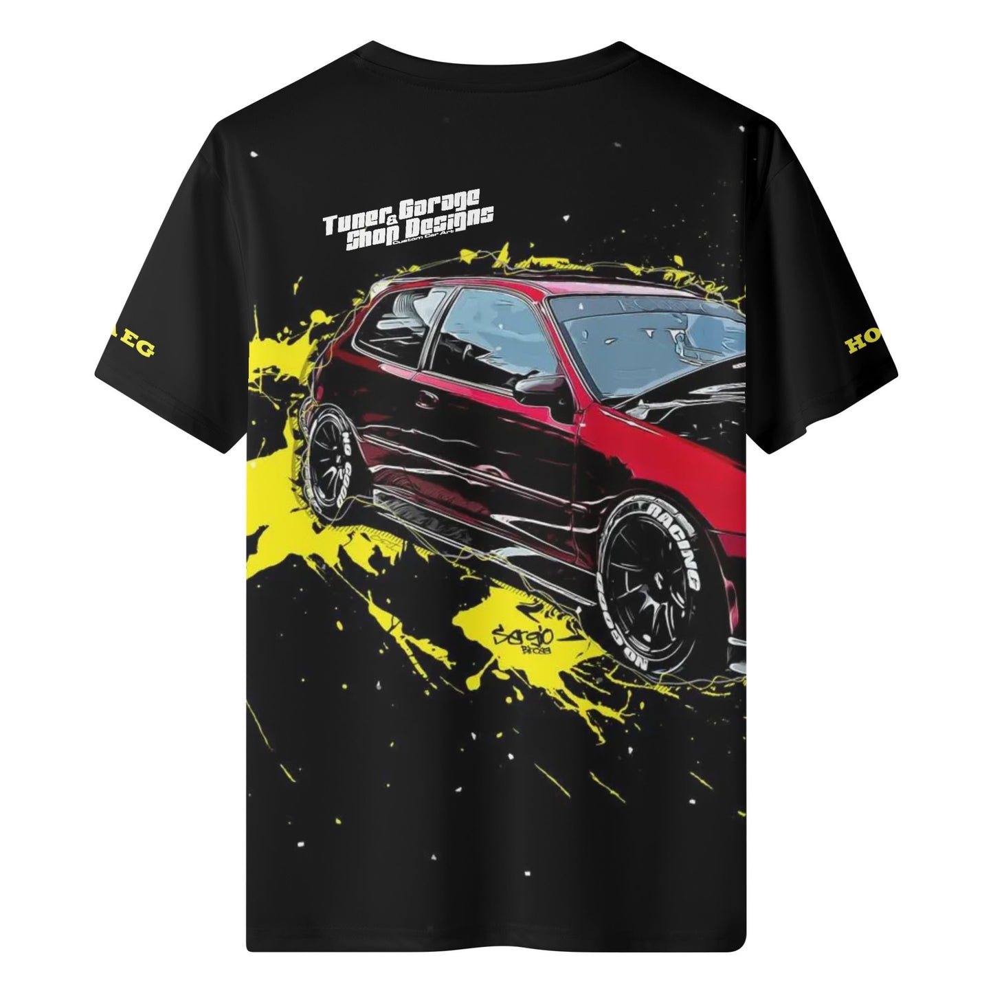 Honda EG Mens All Over Print Classic T-Shirt