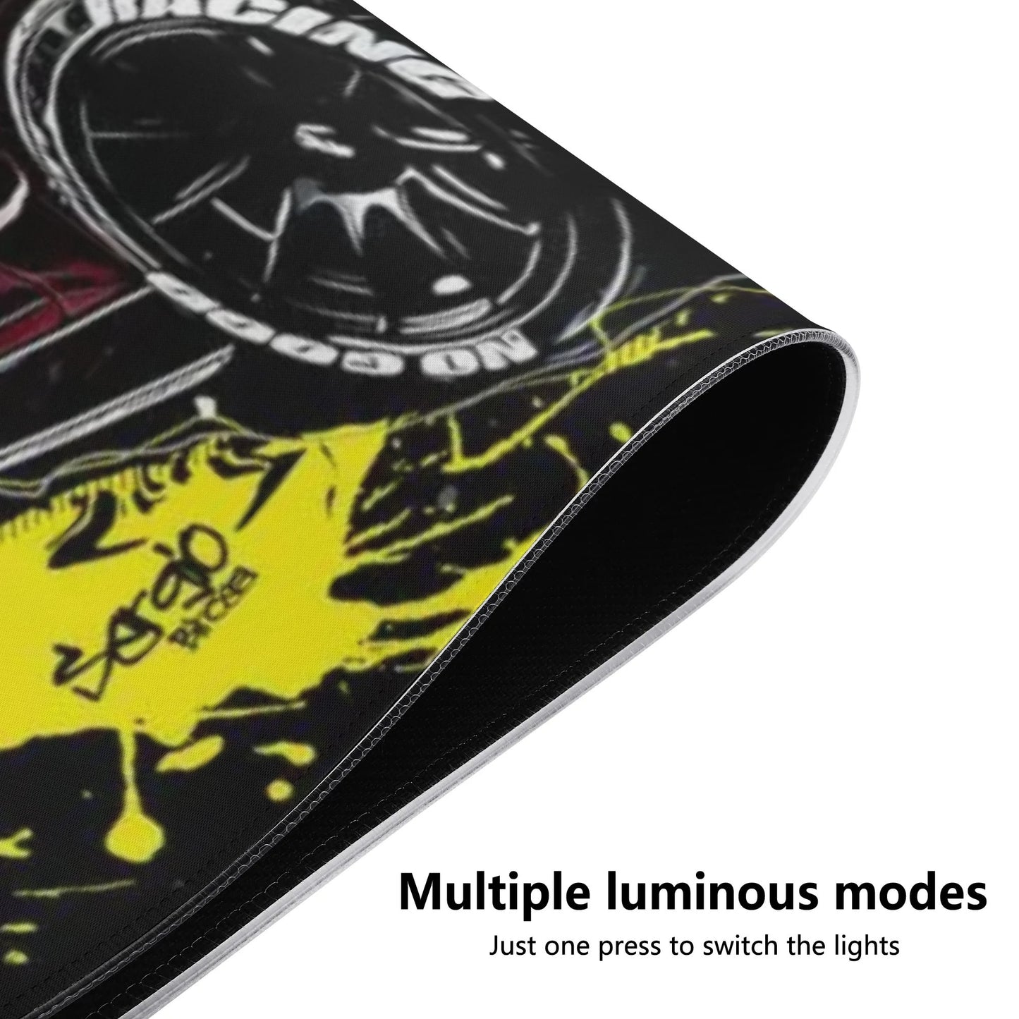 Honda EG Rubber Gaming Mousepad Transparent LED RGB Keyboard Pad
