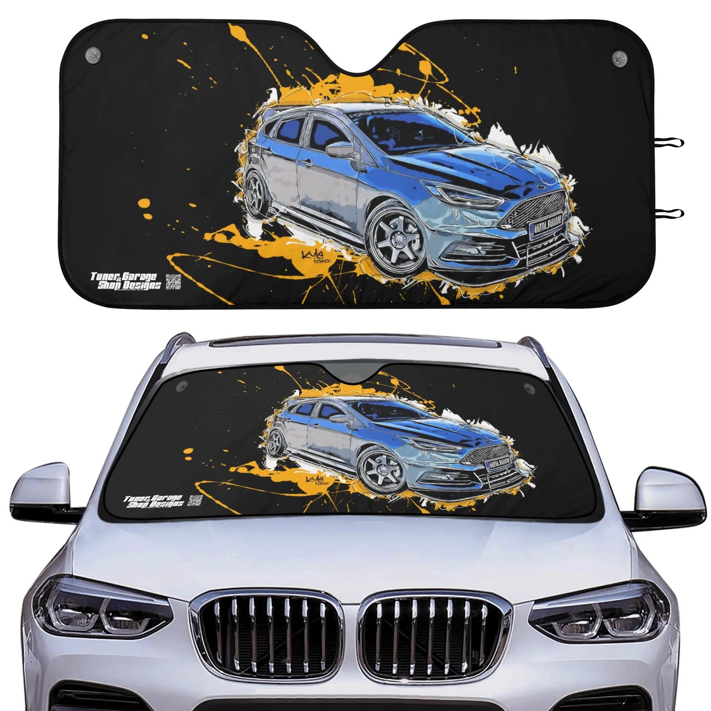 Focus SE Car Sunshade