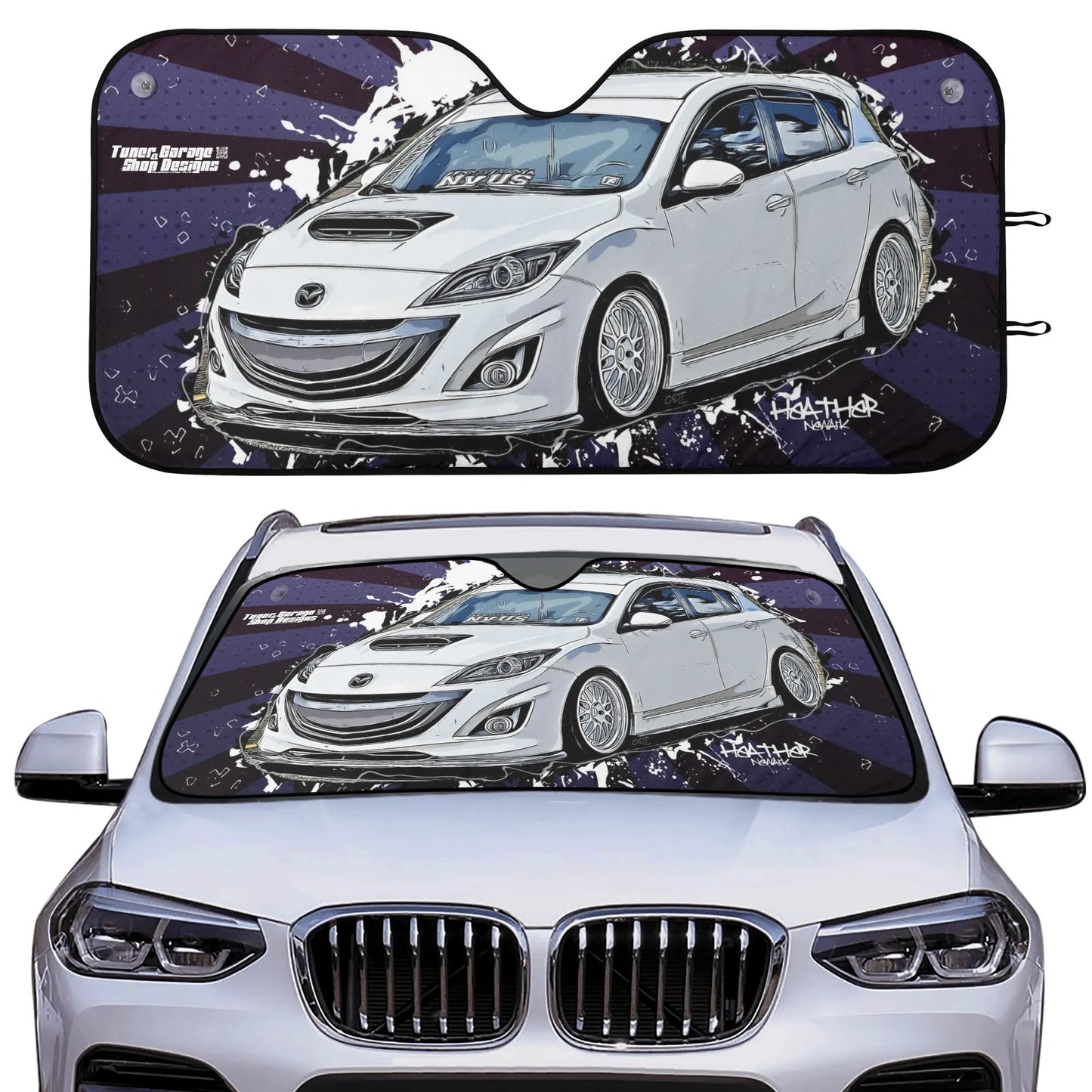 Mazdaspeed3 Car Sunshade