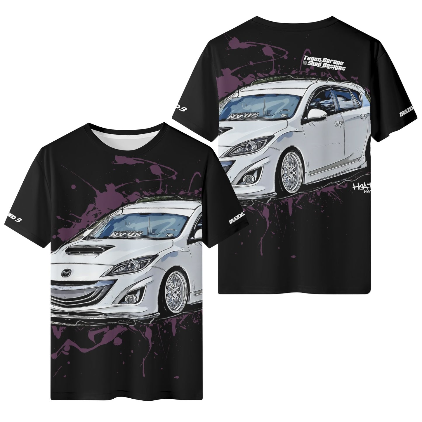 Mazdaspeed3 Mens All Over Print Classic T-Shirt