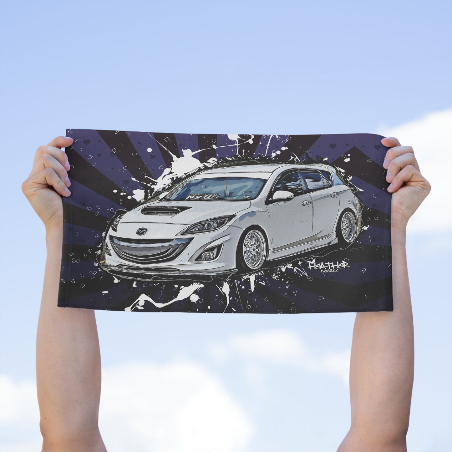 Mazdaspeed3 Rally Towel, 11x18