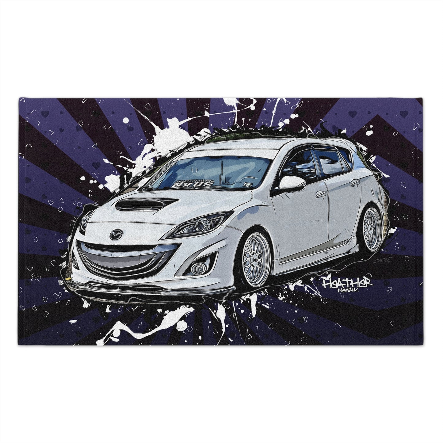Mazdaspeed3 Rally Towel, 11x18