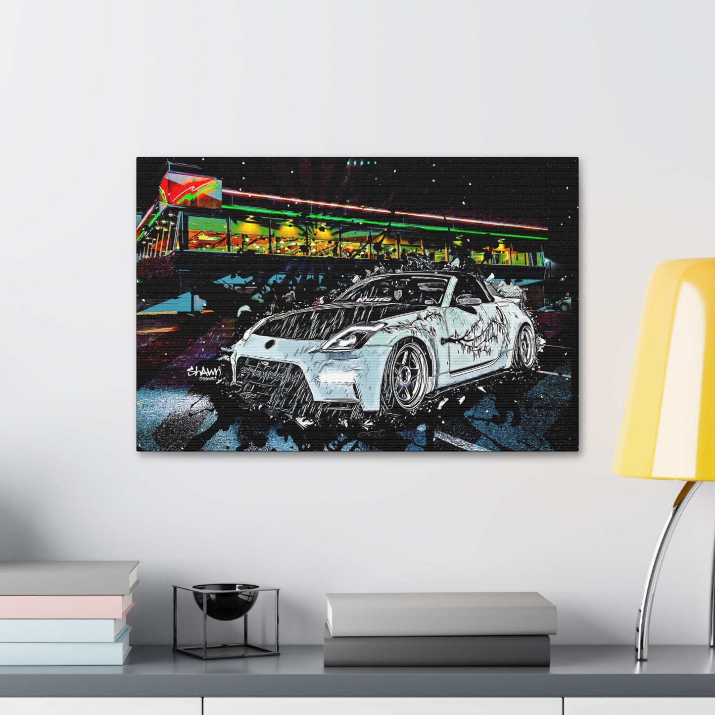 350Z Canvas Stretched, 1.5''