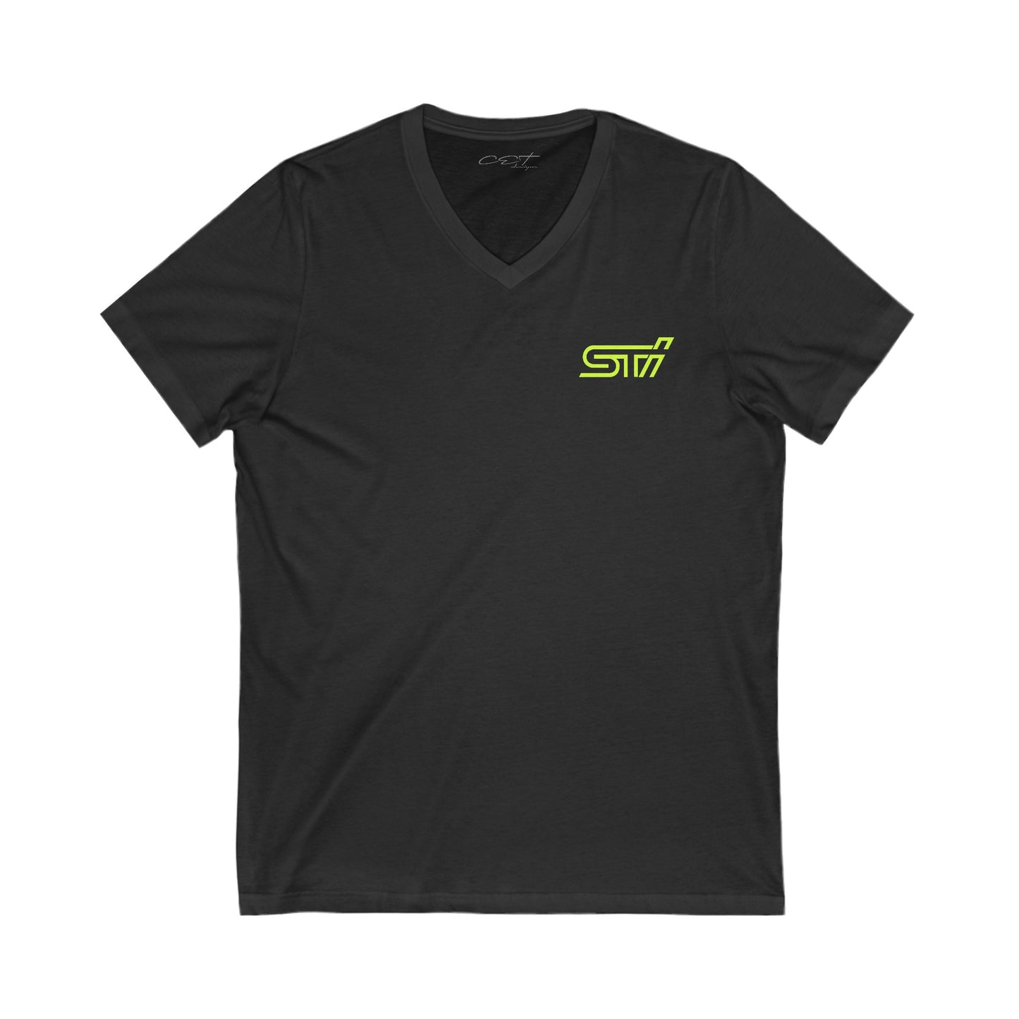 STI Unisex Jersey Short Sleeve V-Neck Tee