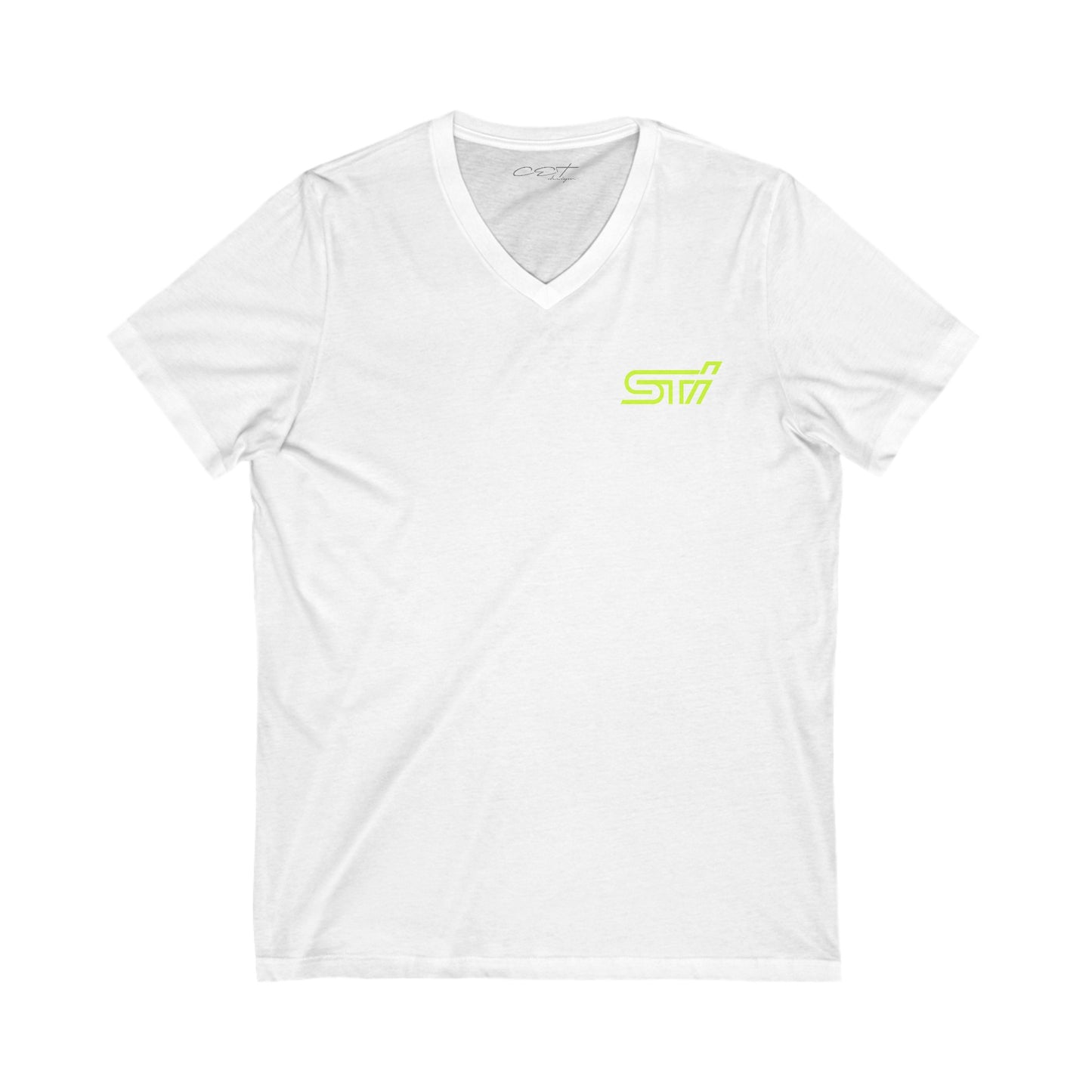 STI Unisex Jersey Short Sleeve V-Neck Tee