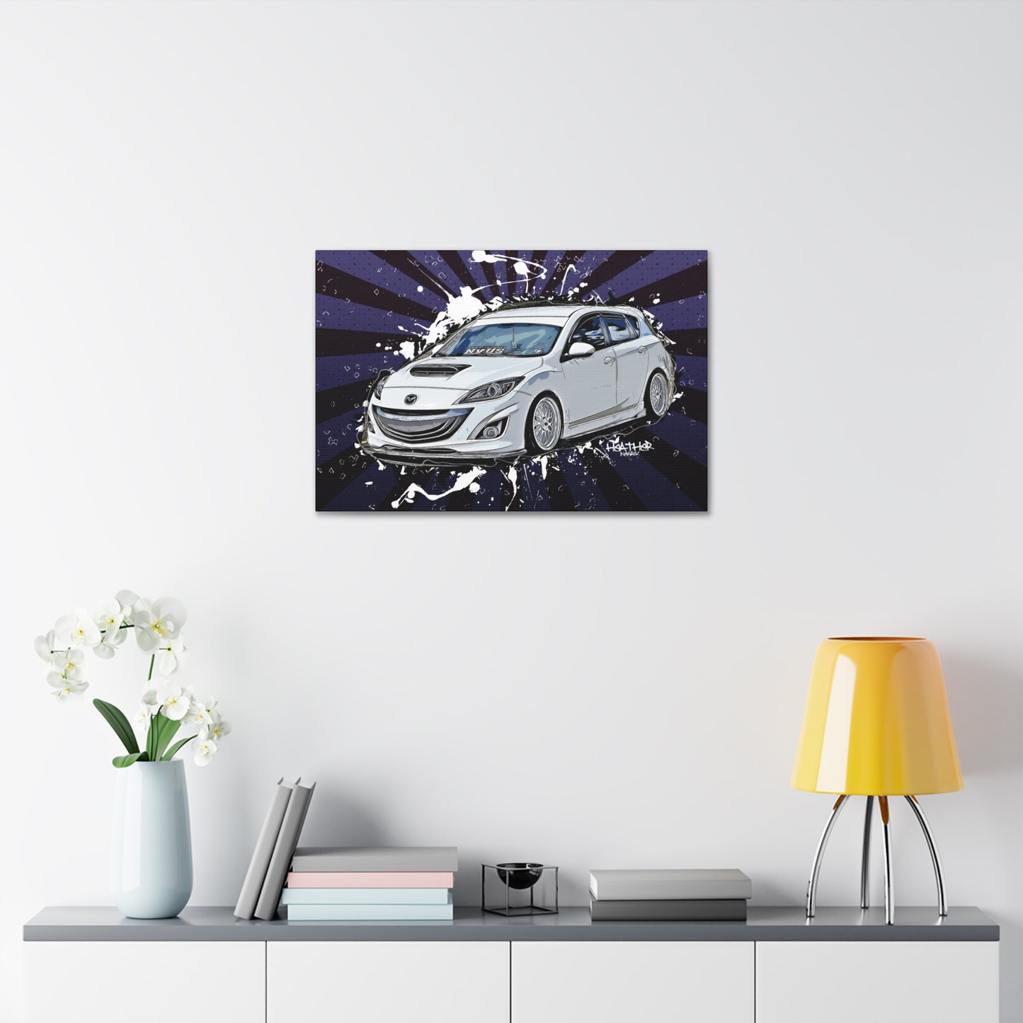 Mazdaspeed3 Canvas Stretched, 1.5''