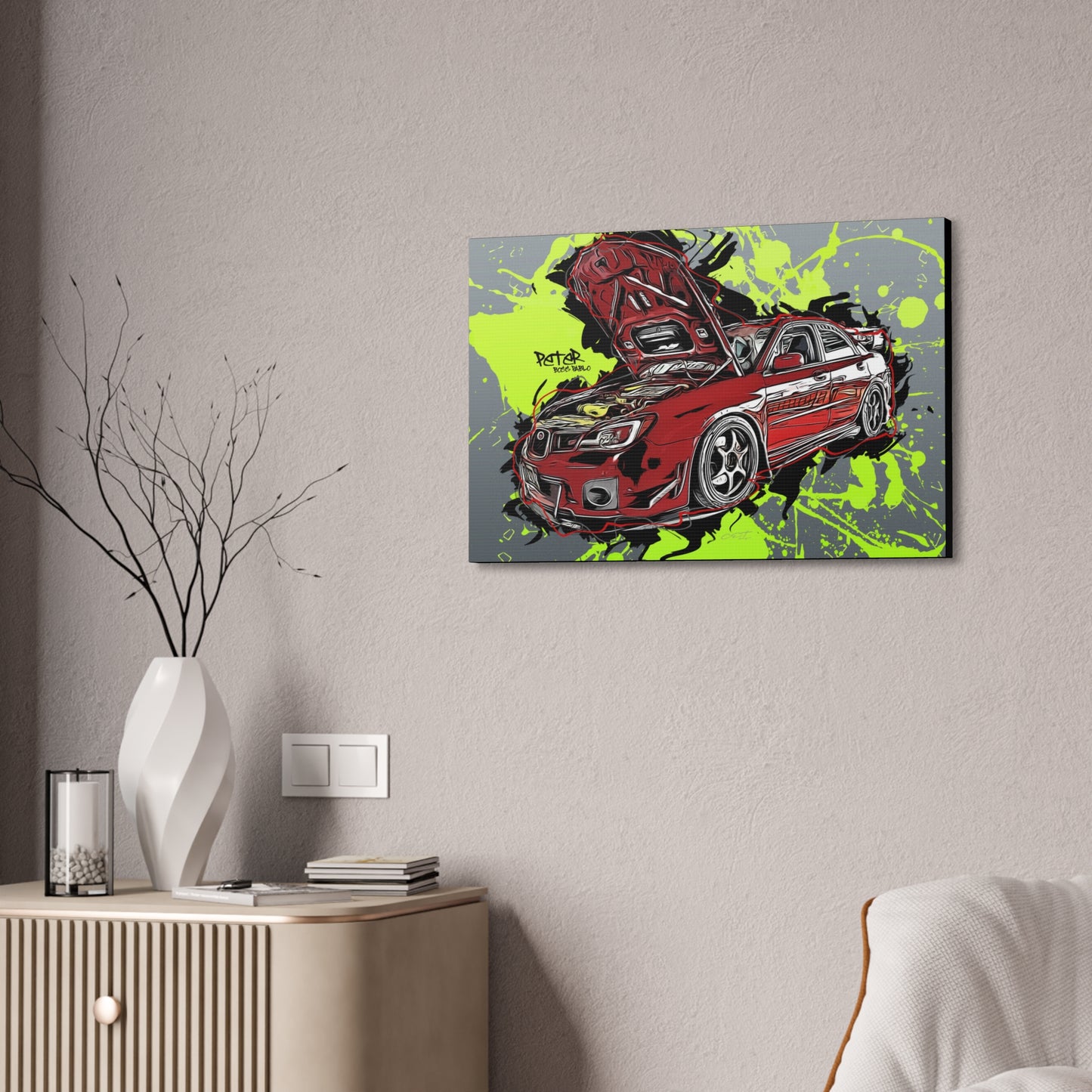 STI Canvas Stretched, 1.5''