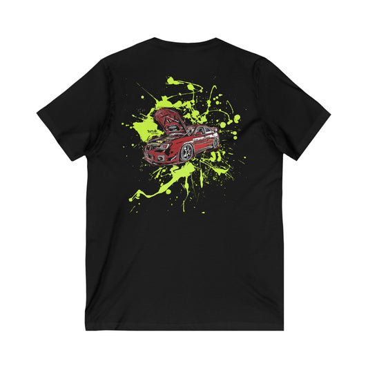 STI Unisex Jersey Short Sleeve V-Neck Tee