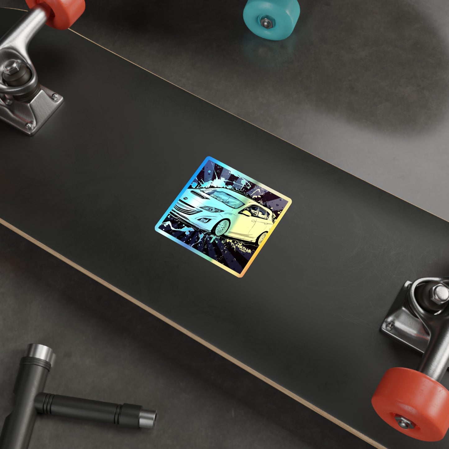 Mazdaspeed3 Holographic Die-cut Stickers