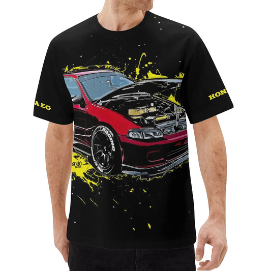 Honda EG Mens All Over Print Classic T-Shirt
