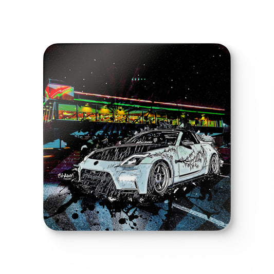 350Z Corkwood Coaster Set