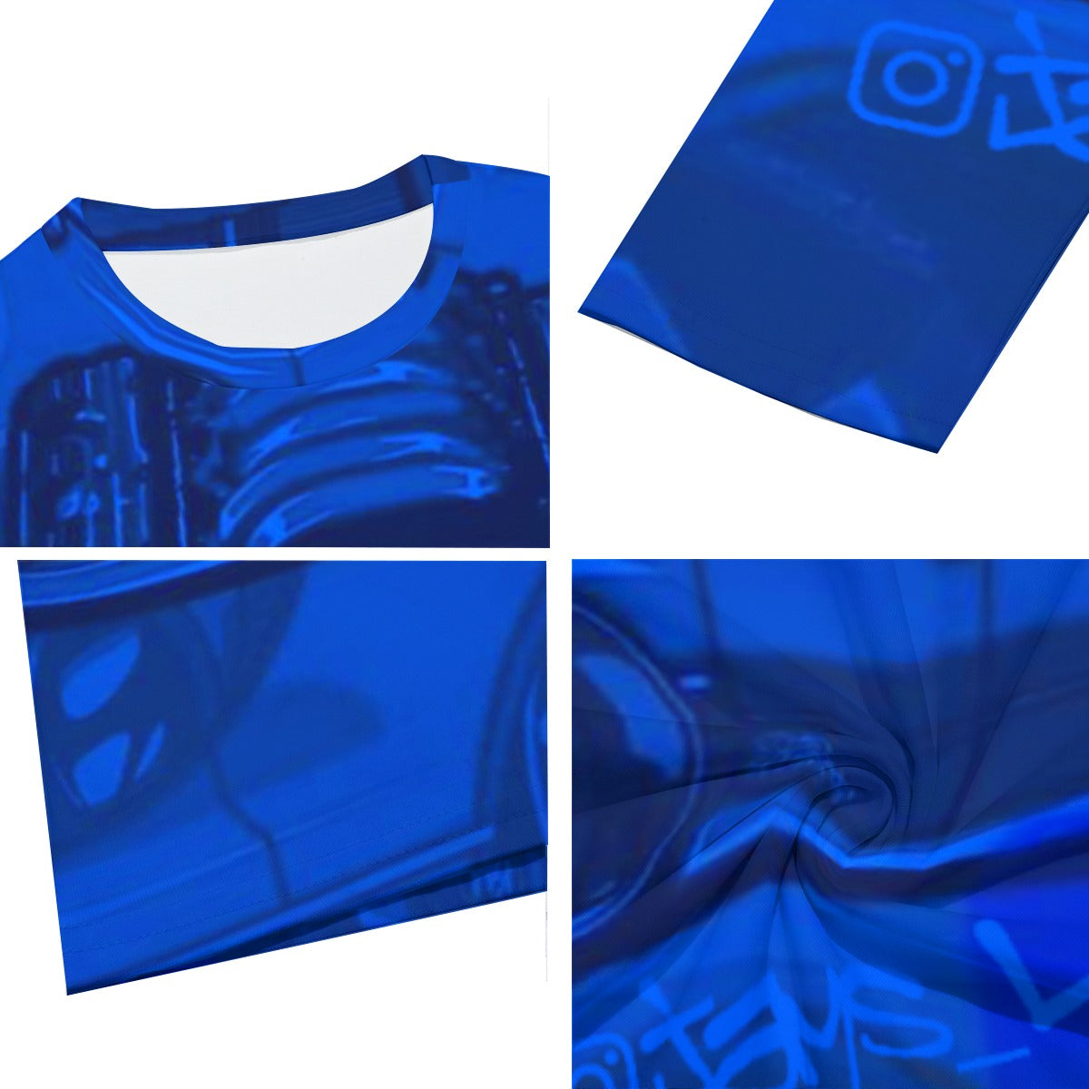 All-Over Print Long Sleeve T-Shirt | 190GSM Cotton