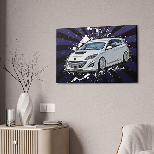 Mazdaspeed3 Canvas Stretched, 1.5''