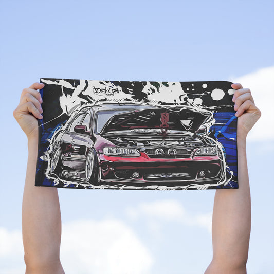 Red Accord Rally Towel, 11x18